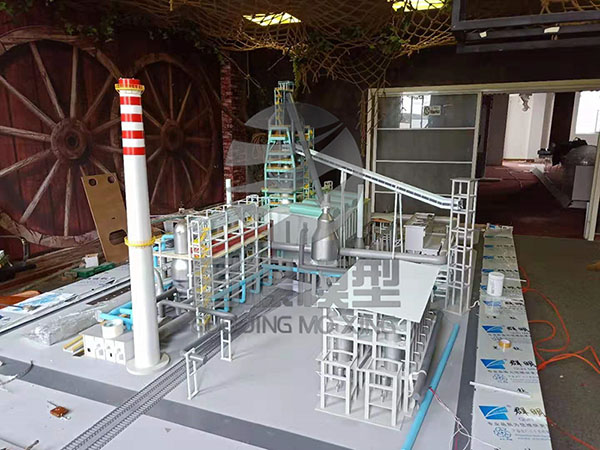 焉耆回族自治县工业模型