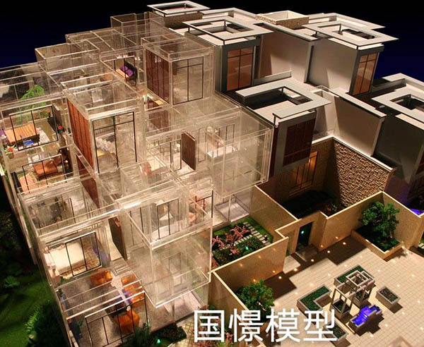 焉耆回族自治县建筑模型