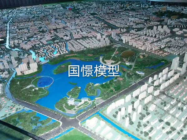 焉耆回族自治县建筑模型