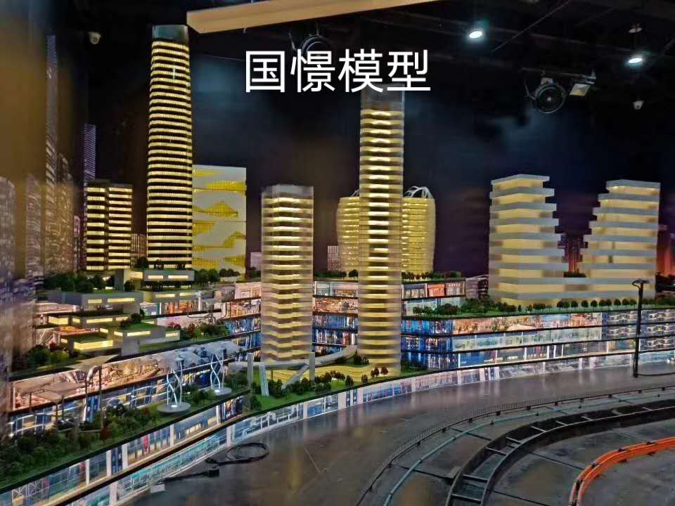 焉耆回族自治县建筑模型