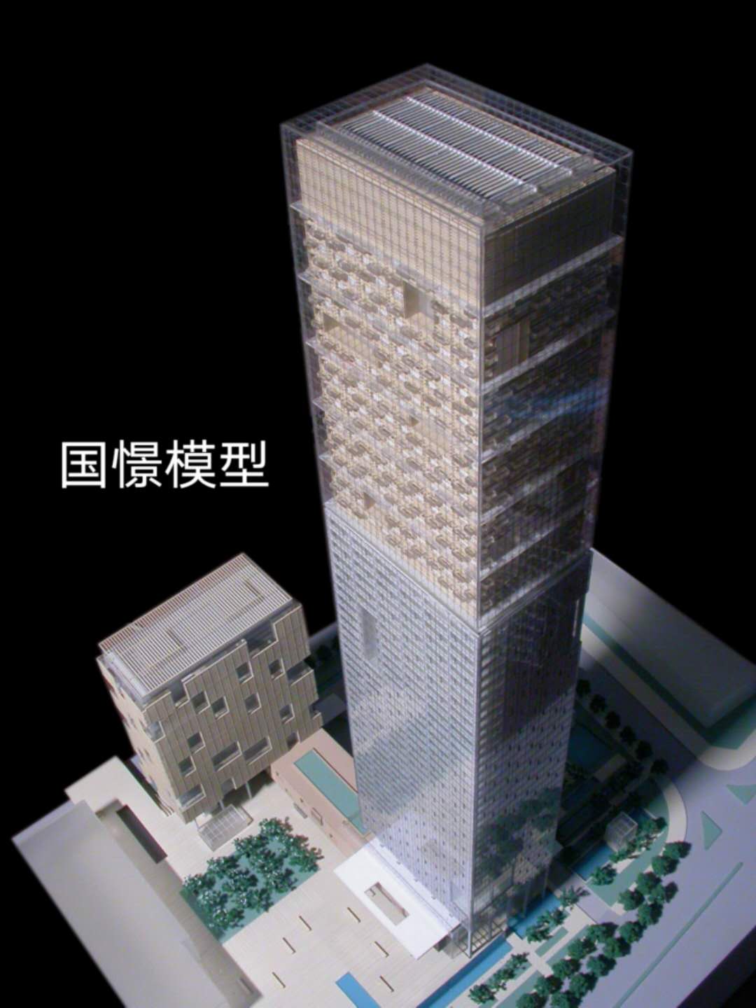 焉耆回族自治县建筑模型